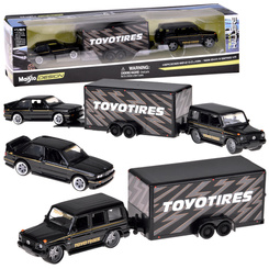 Maisto Licencjonowane Auta Metalowe Mercedes-Benz G 1988 i BMW M3 E30 ZA5960