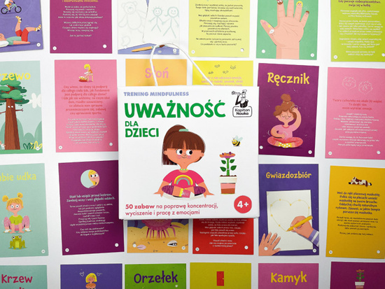 Kapitan Nauka Uważność dla dzieci. Trening mindfulness zabawa na koncentracje KS1037