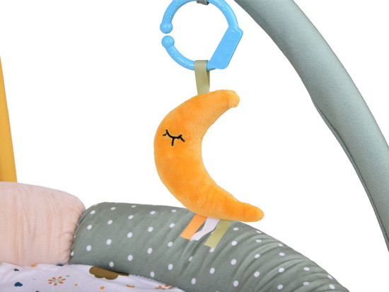 Soft educational mat with a CLOUD arch in muted colors ZA5590
