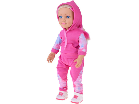 Large sports doll 48cm in a tracksuit + built-in melody and soft body ZA5844