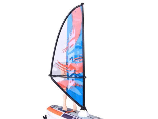 Remote-controlled, luminous WINDSURFER floating with remote control RC0740