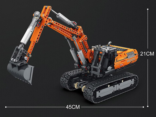 Remote-controlled EXCAVATOR 1106-piece construction set ZA5797
