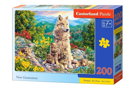 Puzzle 200 pieces New Generation