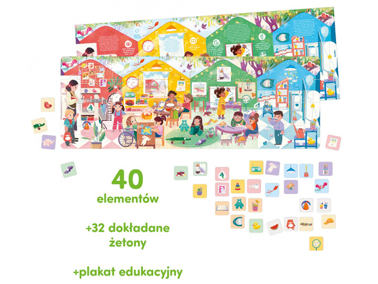 CzuCzu Puzzle What we do in kindergarten 3+ ZA6100