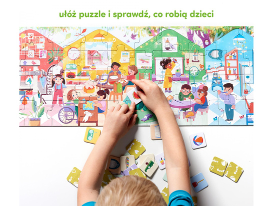 CzuCzu Puzzle What we do in kindergarten 3+ ZA6100
