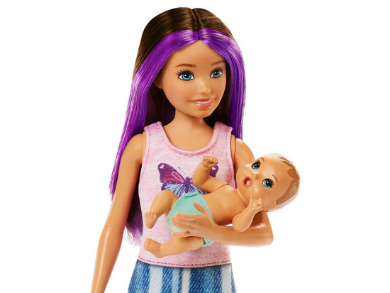 Barbie Skipper Babysitters doll babysitter + baby accessories HJY34 ZA5095