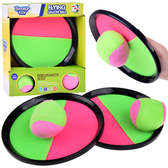 Game paddles, Velcro discs, Catch Ball, 2 x ball SP0747