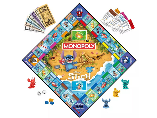 Hasbro Monopoly Board Game: Stitch (Polish Edition) GR0823