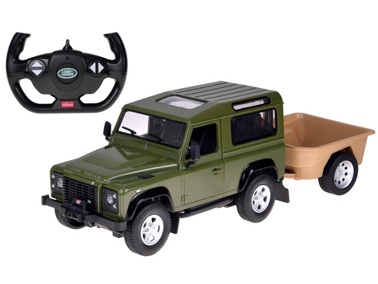 Rastar remote-controlled car Land Rover Defender 1:14 remote control with lights RC0712