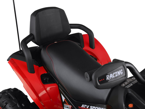 Large battery-powered quad for kids 4x4 PA0328 Red 