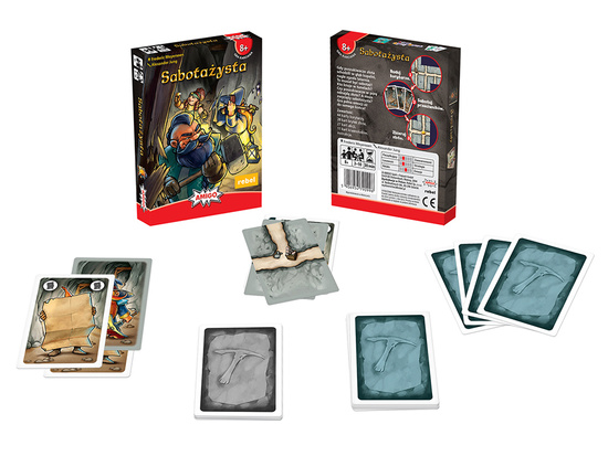 Rebel Saboteur Card Game - Bluff, Deduction, and Strategy GR0835