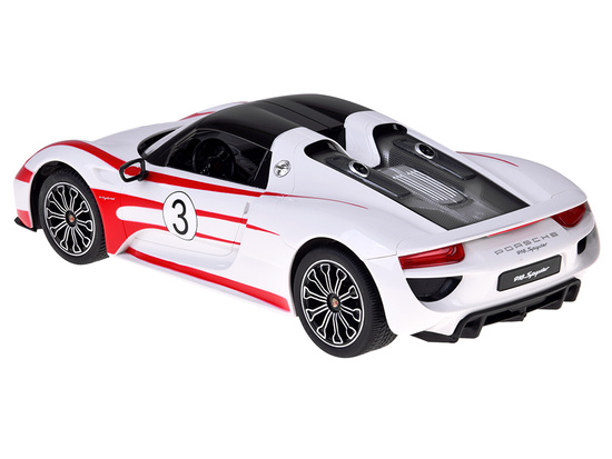 Rastar remote-controlled car Porsche 918 Spyder 1:14 remote control with lights RC0711