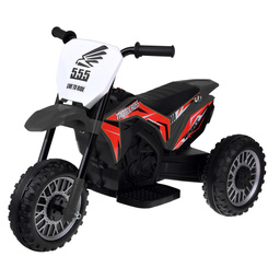 Electric battery-powered tricycle for children + music PA0334