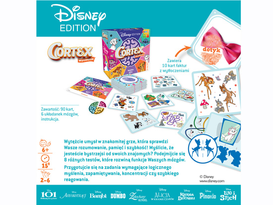 Rebel Party Card Game Cortex Disney Challenges - 8 Different Challenges GR0782