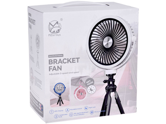 Silent Desk CLIP Fan Wireless USB Fan 3 x Air ZA5609