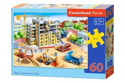 Puzzle 60 el. Big Construction Site