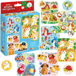 CzuCzu Puzzle Mouse and Friends - Puzzle and memory 2+ ZA5663