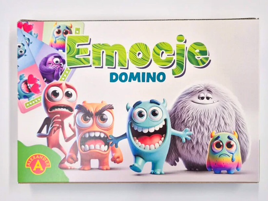 Alexander Gra edukacyjna Domino Emocje - pomaga zrozumieć uczucia GR0789