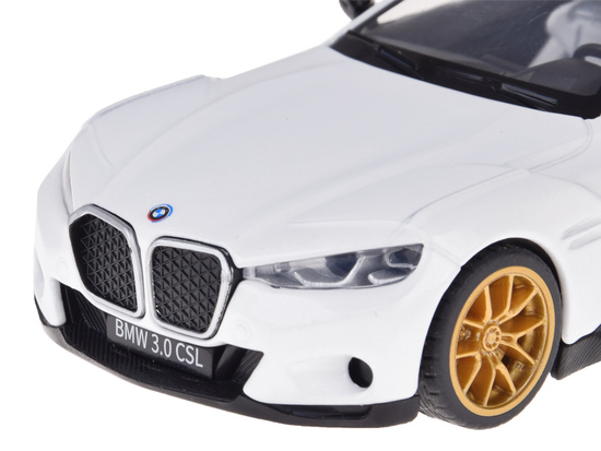 Metal Sports Car BMW 3.0 CSL 1:34 with Sound and Light Effects ZA5948