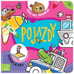 Aksjomat Mały miś koloruje. Pojazdy KS1097