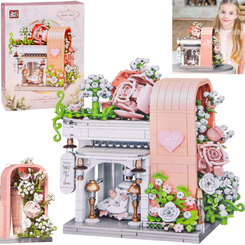 Romantic wedding hall with a showcase + flowers and a dress 1047-piece ZA5739