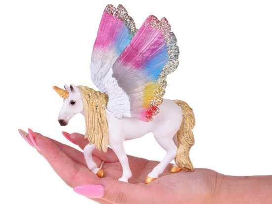 Fairy-tale figurine horse Unicorn Pegasus with wings ZA5019 