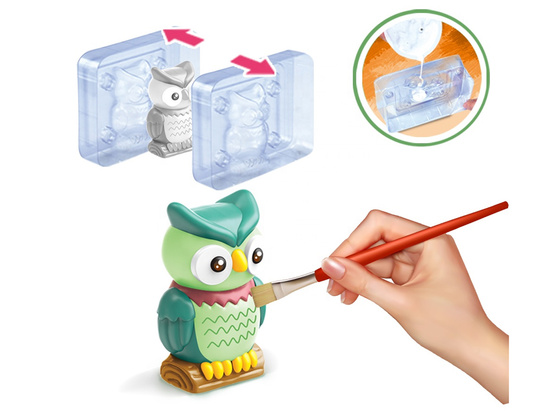 Creative DIY Set – Mould and Paint Colorful Jungle Birds ZA5756