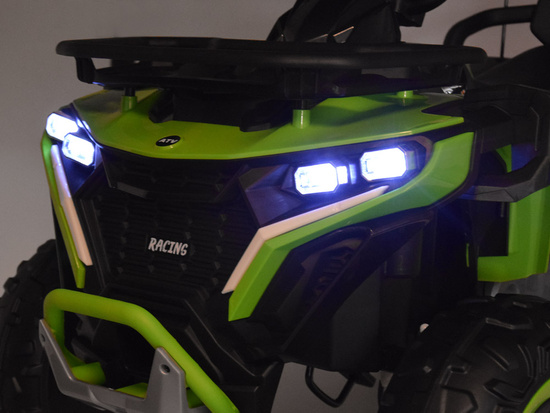 Duży quad na akumulator dla dziecka 4x4 PA0328 Zielony  