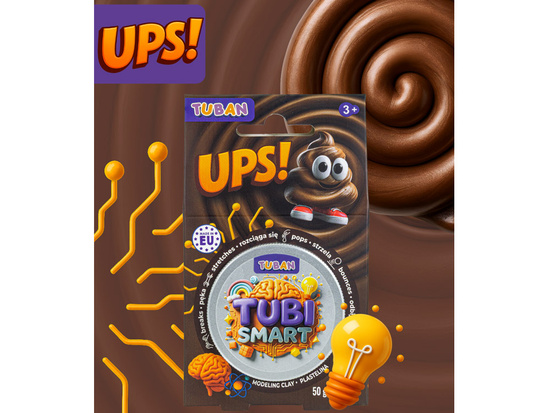 Tubi Smart Sensory Clay Oops! Stretches, Shoots, and Bounces ZA6127