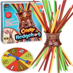Skill Game Chess Pieces with Hedgehog colored pieces GR0686