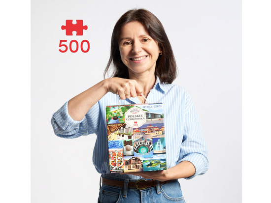 CzuCzu Puzzlove Polish Spas 500 pieces ZA6109