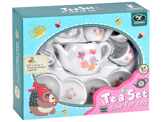 Coffee cups saucers. Set of playing utensils ZA2402