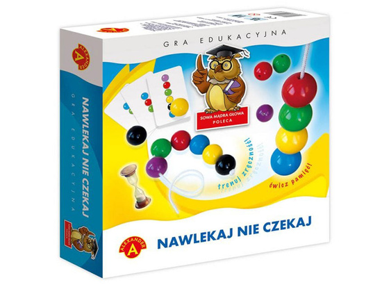 Alexander Pamięciowa gra zręcznościowa Nawlekaj nie czekaj GR0700