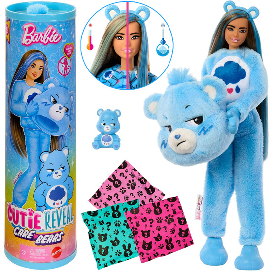 Mattel Barbie lalka Cutie Reveal Troskliwe misie - GDEREK ZA6064
