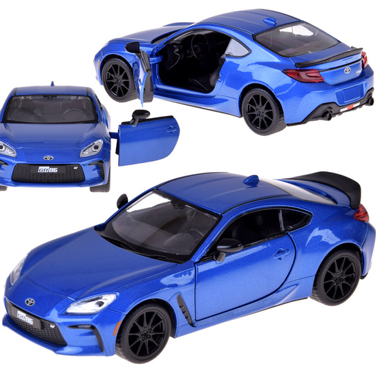 Auto Metalowe Sportowa Toyota GR86 1:28 Efektami Dźwięk i Światło ZA5947