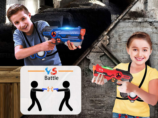 Laser paintball guns laser tag 2pcs ZA3776
