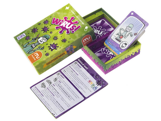 Trefl card game A virus for the whole family GR0403