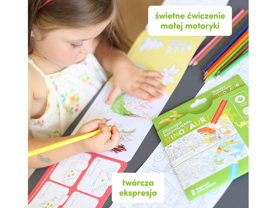 CzuCzu Long coloring pages Dinosaurs ZA4229