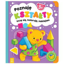 I learn shapes. I learn, I color, I stick. 3+ KS0975