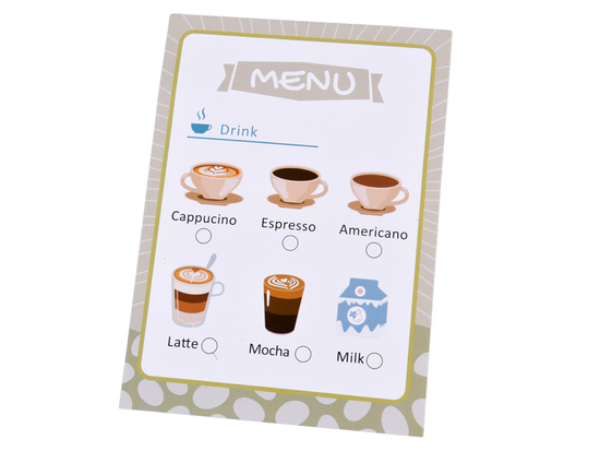 Wooden Coffee Maker – the perfect set for a little barista, 18 pcs ZA5935