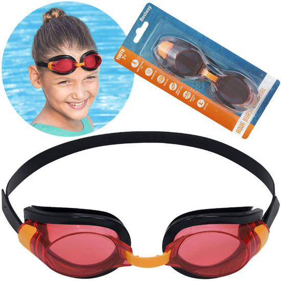 Bestway Swimming goggles RED 7+ 21005