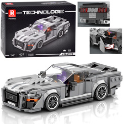 Technical blocks GRAY sports car from the 1960s, 437 pieces ZA5783