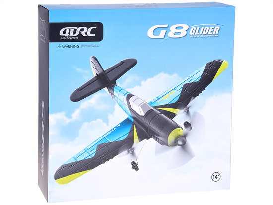 G8 Glider – Lightweight EPP Foam RC Airplane with LED and USB Charging RC0723