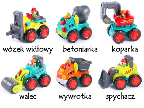 Construction toy Bulldozer Crane Tipper ZA 2343