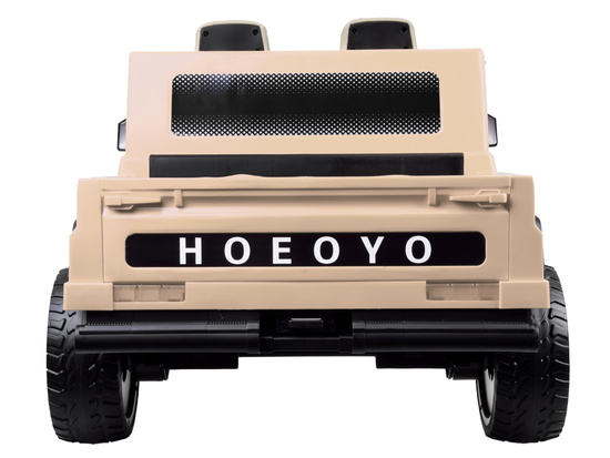 Large battery-powered electric car for children 2-person 4x4 box PA0329