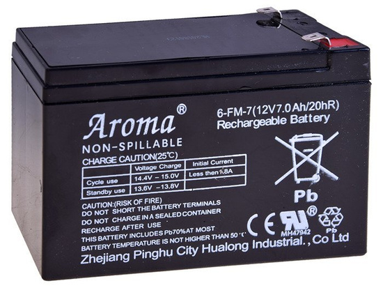 Gel battery 12V 7Ah SER043