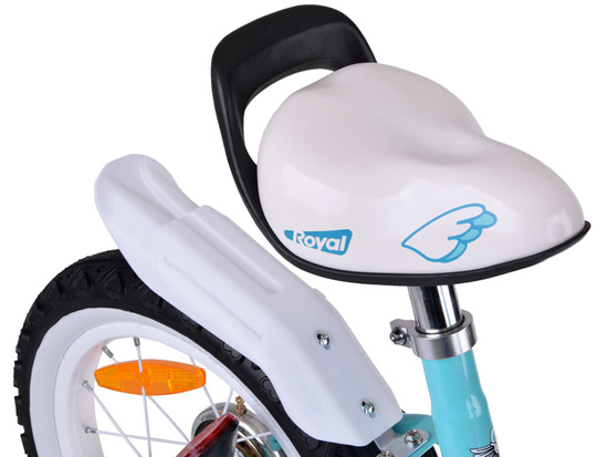 RoyalBaby Children's Bicycle 16" Little Swan, basket, side wheels RB16-18