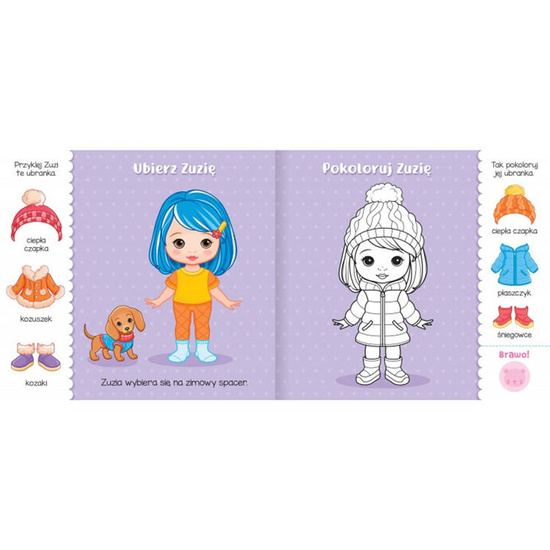 Aksjomat Co mam włożyć? Książeczka ubieranka od 5 lat KS0601