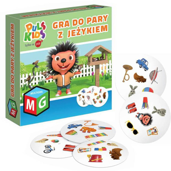 Multigra Do pary z Jeżykiem - gra na spostrzegawczość GR0571