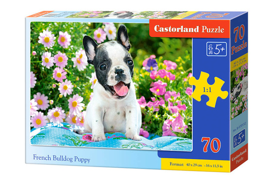 Puzzle 70 pieces French Bulldog Puppy